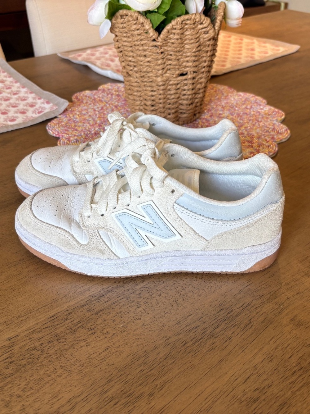 Women's New Balance BB480L SW - Size 6.5.